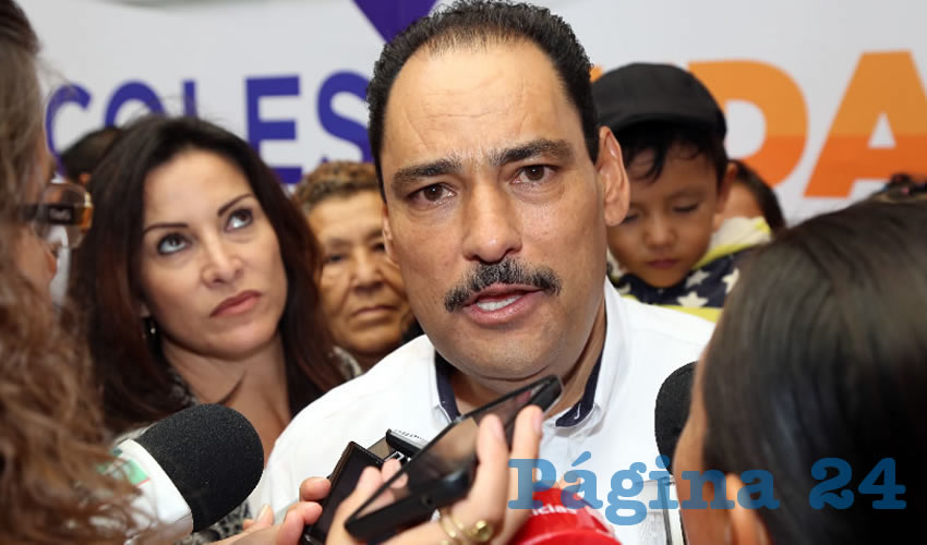 Juan Antonio Mart&iacute;n del Campo, presidente municipal de Aguascalientes (Foto: Eddylberto Lu&eacute;vano Santill&aacute;n)