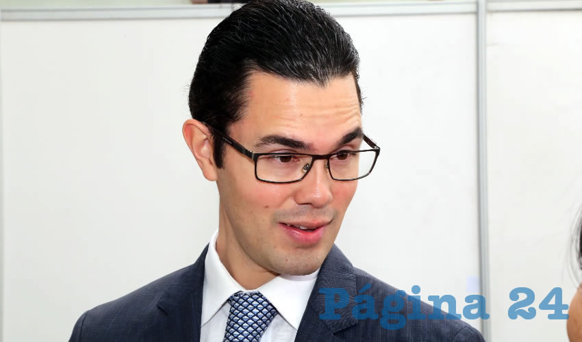 Daniel Alejandro Rodríguez Soto, delegado de la Secretaría de Economía (Foto: Eddylberto Luévano Santillán)