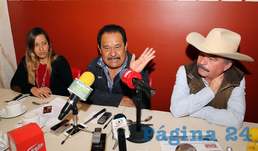 Manuel Medina Ortega, presidente del Frente de Lucha Campesina (Foto: Eddylberto Lu&eacute;vano Santill&aacute;n)