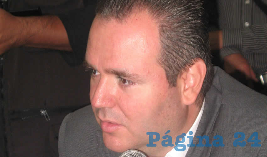 El líder de diputados panistas Miguel Ángel Monraz Ibarra dijo que la renuncia de Pámanes llega fuera de tiempo, pues se esperaba que sucediera desde hace meses/Foto: Francisco Tapia