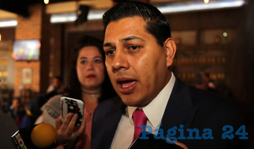 Javier Lu&eacute;vano N&uacute;&ntilde;ez, alcalde de Calvillo (Foto: Eddylberto Lu&eacute;vano Santill&aacute;n)