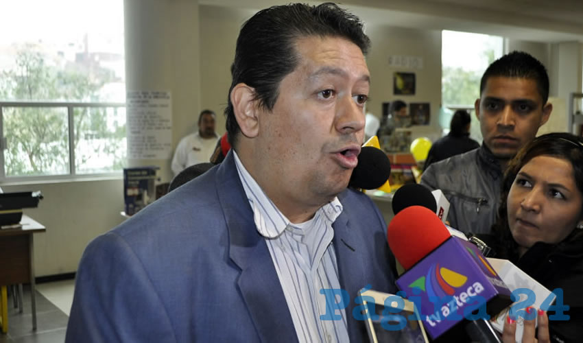 Simitrio Quezada: El acervo que con el cual se cuenta en las bibliotecas es de 32 mil libros, hace 30 años eran 56 mil ejemplares (Foto: Rocío Castro)