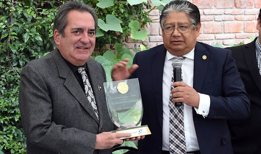 Amplio reconocimiento a Carlos Lozano de la Torre, un Gobernador ejemplo para el país: Club de Rotarios