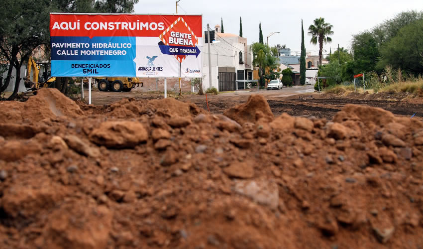 Se dar&aacute; continuidad a los trabajos de la calle Montenegro en su tramo de Agricultura a Monte Everest