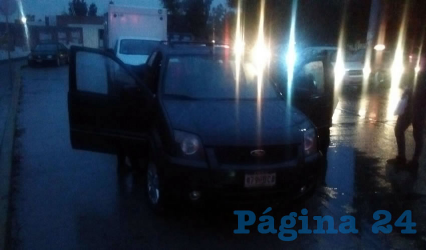 La conductora fue hospitalizada