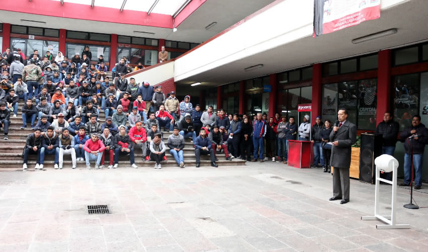 Un total de 18 jóvenes de los inscritos, se inscriben como voluntarios