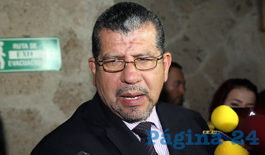 Alfonso Martínez Hernández, jefe de Servicios Médicos del IMSS (Foto: Eddylberto Luévano Santillán)