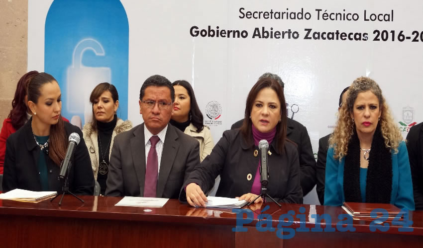 Norma Julieta del Río Venegas: Este Secretariado Técnico Local es único en el país y hoy en día 23 entidades cuentan con este modelo que esta mandatado en la Ley General de Transparencia y que emana del Sistema Nacional de Transparencia (Foto: Merari Martínez)