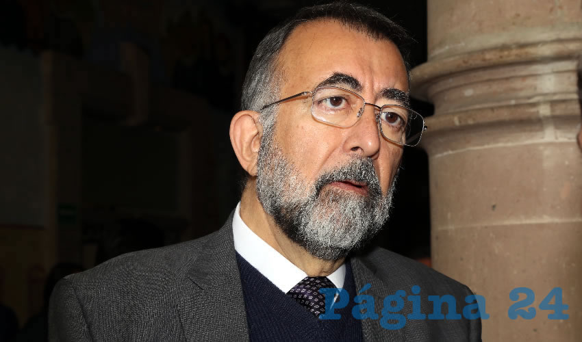 Jes&uacute;s Eduardo Mart&iacute;n J&aacute;uregui, presidente de la CEDHA (Foto: Eddylberto Lu&eacute;vano Santill&aacute;n)