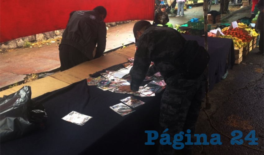M&aacute;s de seis mil discos falsificados fueron retirados del mercado