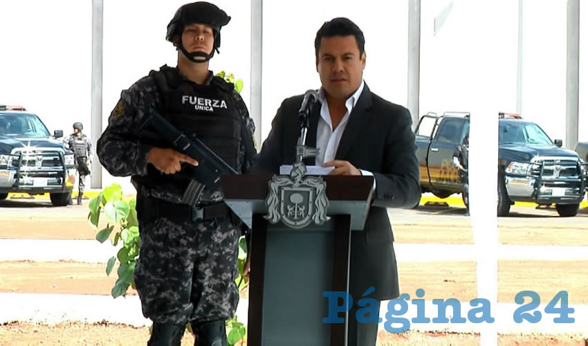 “Cuando llegamos, muchas de estas regiones estaban coptadas por el crimen organizado, en muchas de estas regiones, quien mandaba eran los criminales o los delincuentes, inclusive en algunos municipios tenían coptadas policías municipales”, criticó el mandatario estatal/Foto: Francisco Andalón López 
