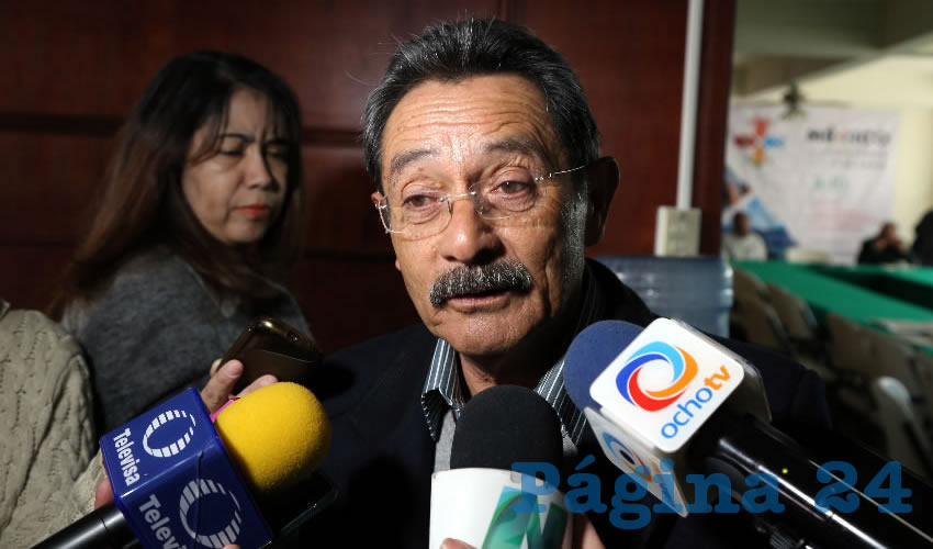 Ernesto De Lucas Palacios, delegado de la Sagarpa en Aguascalientes (Foto: Eddylberto Luévano Santillán)