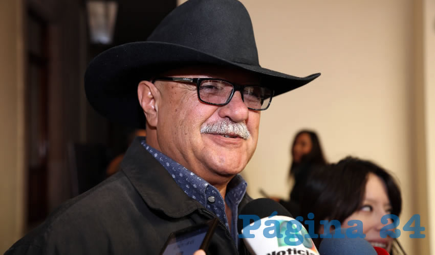 Rubén Ángel Berumen de la Cerda, presidente estatal de la Canaco (Foto: Eddylberto Luévano Santillán)