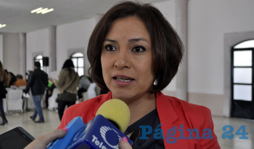 Ana Hilda Rivera Vázquez: Todo debe estar enmarcado sobre los objetivos de desarrollo sustentable y tratados internacionales en materia de derechos humanos enfocados en las mujeres (Foto: Merari Martínez Castro)