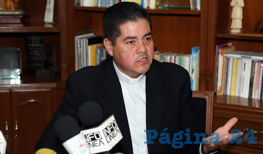 Carlos Alberto Alvarado Quezada, vocero de la Diócesis