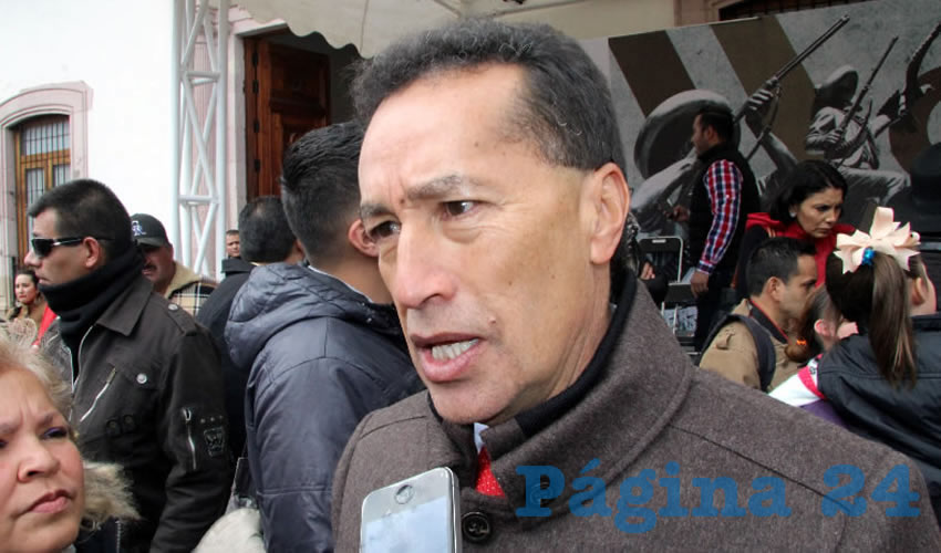 Catarino Martínez Díaz: Se tendrá que esperar a las determinaciones que tome el Tribunal de Conciliación y Arbitraje en torno a las irregularidades en las bases de trabajadores de la presidencia (Foto Rocío Castro Alvarado
