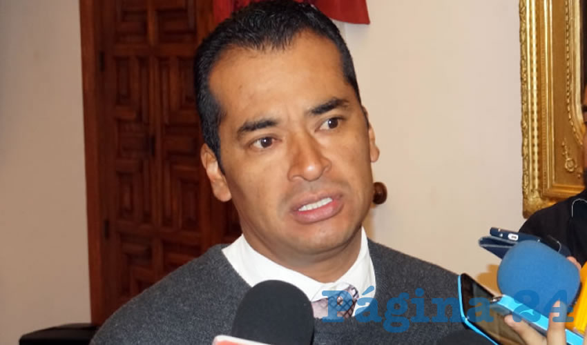 Fernando Uc Jacobo: Hasta ahora los adeudos que se tienen por parte de la administración pasada ascienden a 57 millones de pesos (Foto: Merari Martínez Castro)