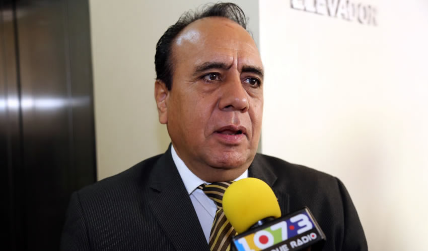 Francisco Frausto Ruiz Esparza, presidente del Colegio de Abogados de Aguascalientes (Foto: Eddylberto Lu&eacute;vano Santill&aacute;n)