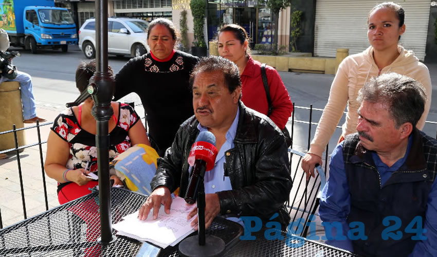 Manuel Medina Ortega, presidente del Frente de Lucha Campesina (Foto: Eddylberto Lu&eacute;vano Santill&aacute;n)