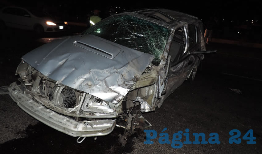 La Chevrolet Tracker dio al menos tres volteretas