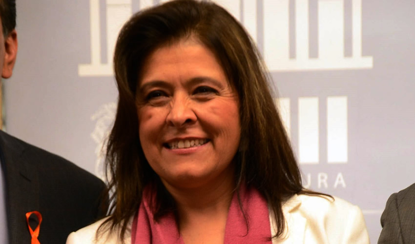 María de Lourdes Medellín Estebanez de Herrera, flamante Contralora del Congreso