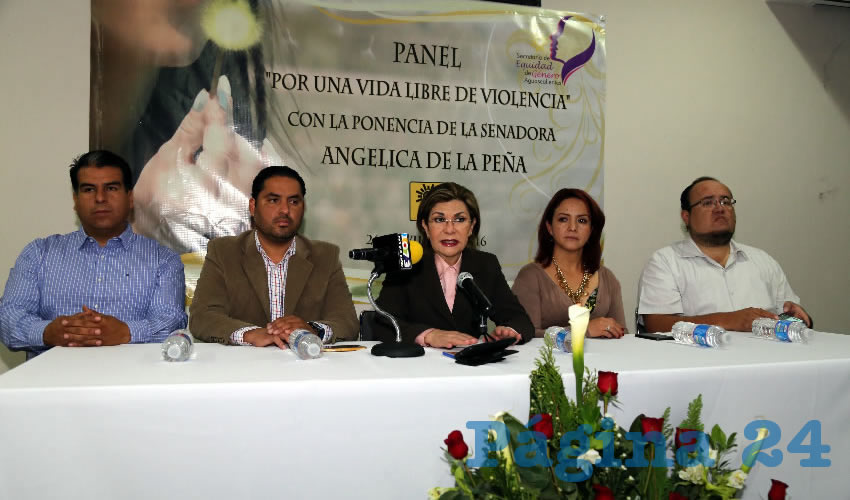 Ang&eacute;lica de la Pe&ntilde;a G&oacute;mez, senadora del PRD (Foto: Eddylberto Lu&eacute;vano Santill&aacute;n)