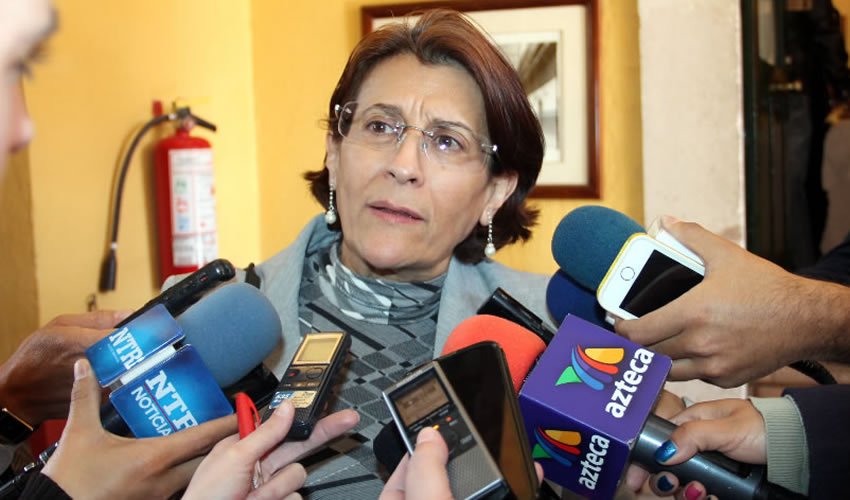 Gema Mercado Sánchez: “Estamos en la mejor disposición de sumar fuerzas para procurar una estabilidad en la educación y que no tengamos estos momentos de incertidumbre” (Foto: Rocío Castro Alvarado)