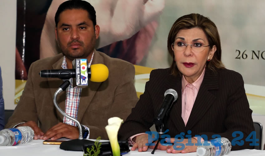 Ang&eacute;lica de la Pe&ntilde;a G&oacute;mez, presidenta de la Comisi&oacute;n de Derechos Humanos del Senado de la Rep&uacute;blica