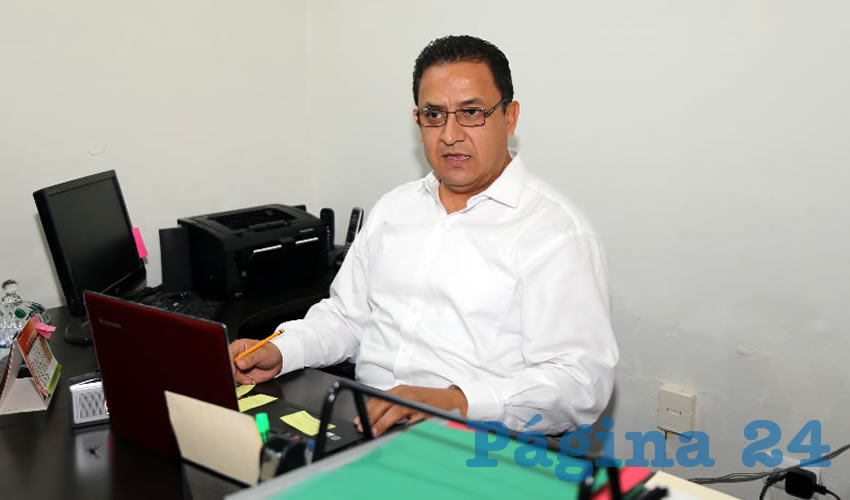 V&iacute;ctor Manuel Garc&iacute;a L&oacute;pez, secretario general del SUTHMH