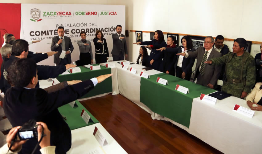 Alejandro Tello pidió al Procurador de Justicia mantener un monitoreo permanente sobre el programa y no escatimar esfuerzos para mejorarlo.
