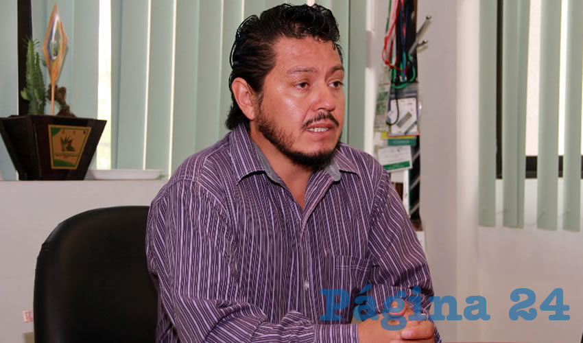 Vicente D&iacute;az Nu&ntilde;ez, delegado de la Conafor en Aguascalientes