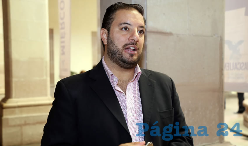 Santiago Mu&ntilde;oz Romo, presidente estatal de la Canirac (Foto: Eddylberto Lu&eacute;vano Santill&aacute;n)