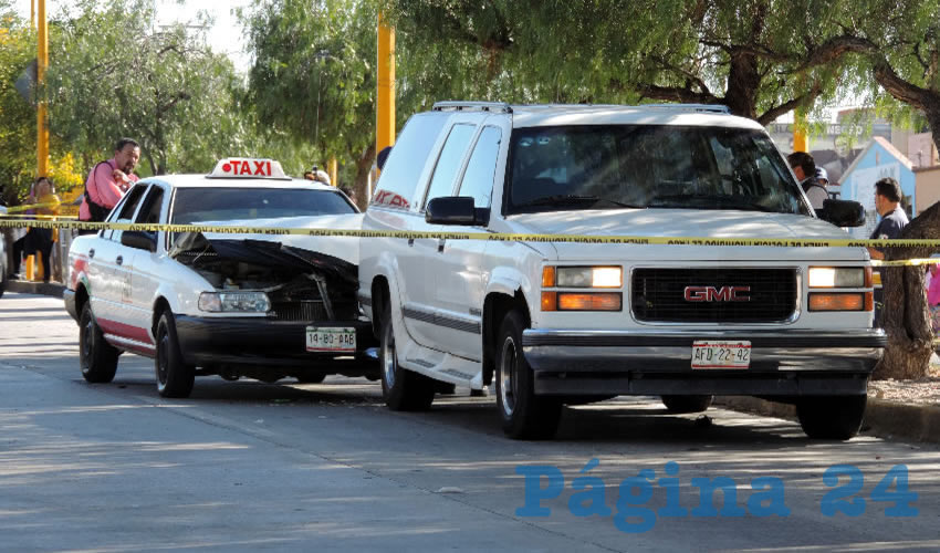La camioneta Chevrolet Suburban, conducida por V&iacute;ctor Silvestre L&oacute;pez, quien arroll&oacute; a la ni&ntilde;a