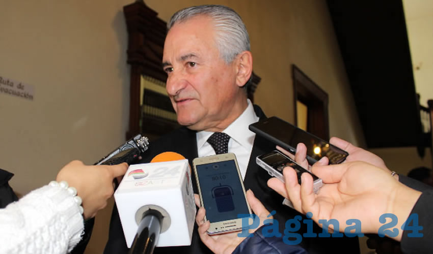 Rafael Sánchez Preza: “Nosotros como Junta estamos supervisando al taller que está elaborando la réplica de puerta” (Foto: Rocío Castro)