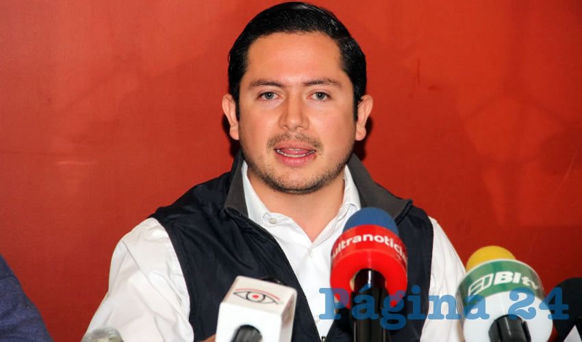 Jesús Enrique Ramírez Pérez, secretario general de la CROM (Foto: Eddylberto Luévano Santillán)