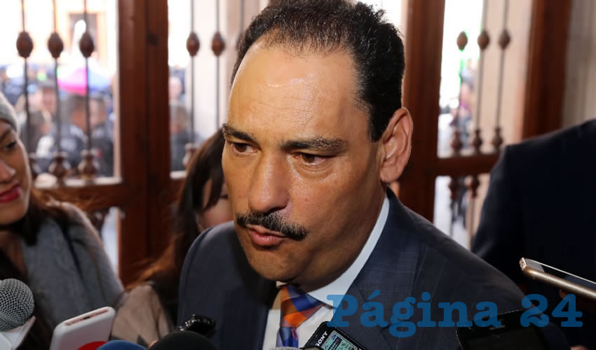 Juan Antonio Mart&iacute;n del Campo, presidente municipal de Aguascalientes (Foto: Eddylberto Lu&eacute;vano Santill&aacute;n)