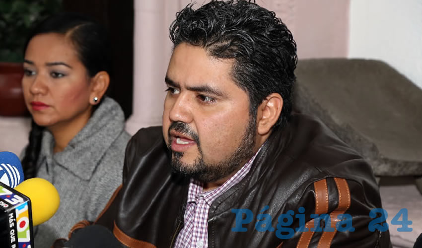 Iván Sánchez Nájera, legislador local (Foto: Eddylberto Luévano Santillán)