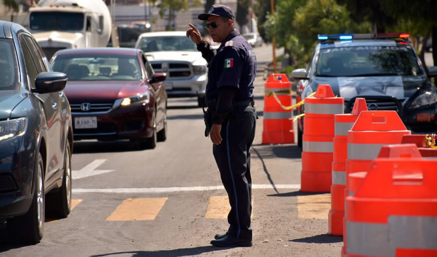 Se implementó el operativo Carrusel, por medio del cual policías viales supervisaron en avenidas principales