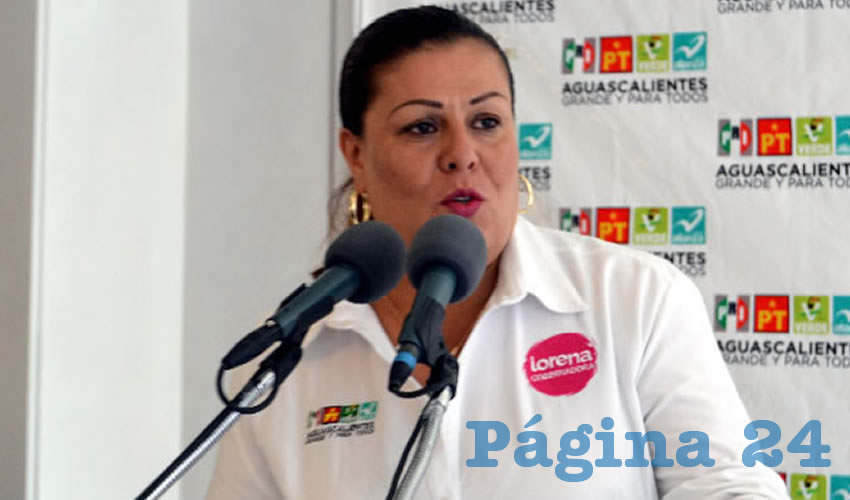 Norma Esparza Herrera, presidenta del PRI