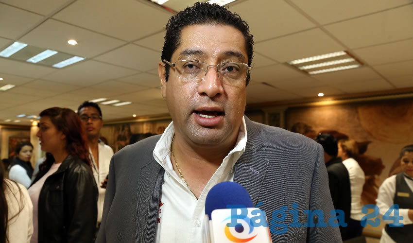 Federico Dom&iacute;nguez Ibarra, secretario general del SUTEMA