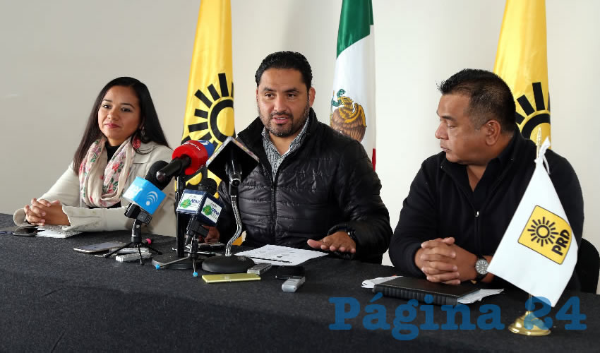 Emanuelle S&aacute;nchez N&aacute;jera, presidente estatal del PRD (Foto: Eddylberto Lu&eacute;vano Santill&aacute;n)