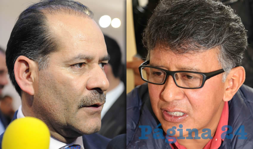 Mart&iacute;n Orozco Sandoval, gobernador del Estado | Juan Mart&iacute;nez, empleado de la Secretar&iacute;a General de Gobierno