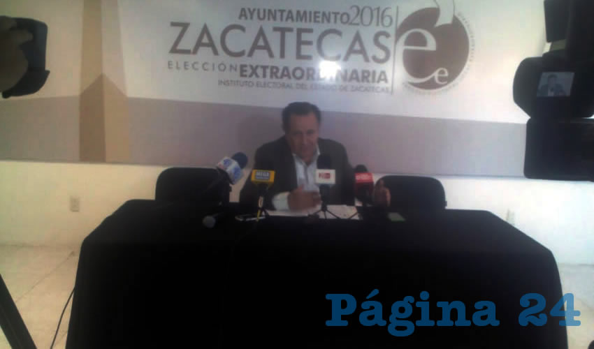 Virgilio Rivera Delgadillo: Una parte importante de la población no participó por las condiciones climáticas que se presentaron el día de la elección extraordinaria (Foto: Merari Martínez Castro)