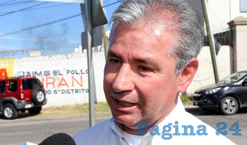 Pedro de la Serna López, presidente del CCEA (Foto: Eddylberto Luévano Santillán)