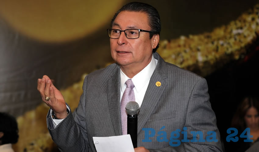 Mario Andrade Cervantes, rector de la UAA (Foto: Eddylberto Luévano Santillán)