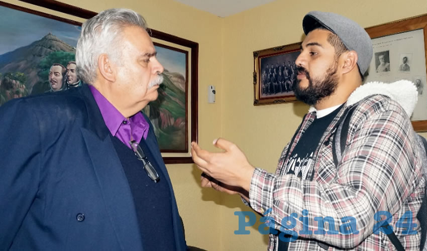 José Luis Medina Lizalde: “En eso basamos la confianza a Soledad Luévano, por ser una abanderada en contra de la corrupción tiene nuestra confianza y el apoyo político y moral de Morena en Zacatecas” (Foto: Merari Martínez Castro)