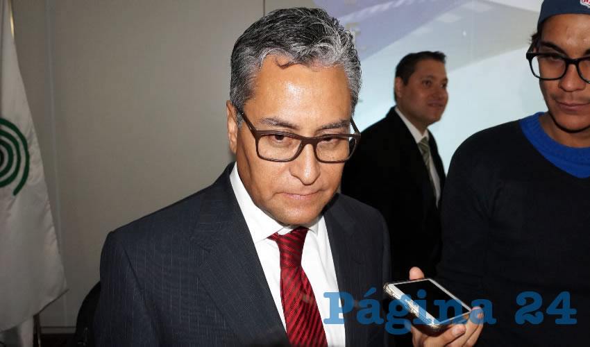 David Eduardo Rivera Salinas: “Estamos haciendo todas las previsiones y la intensión de la mano de la Secretaría de Finanzas (Sefin), es que salga sin mayores problemas como pasó en las últimas tres quincenas, sobre todo en la última” (Foto: Merari Martínez Castro)