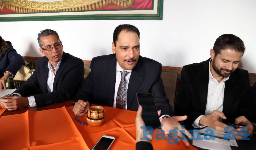 Juan Antonio Martín del Campo, presidente municipal de Aguascalientes (Foto: Eddylberto Luévano Santillán)
