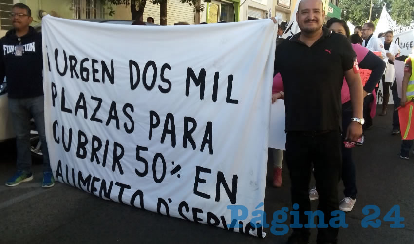 Además de la urgente necesidad de insumos, se requiere cubrir varias plazas para brindar un servicio verdaderamente de calidad, de acuerdo con los trabajadores 