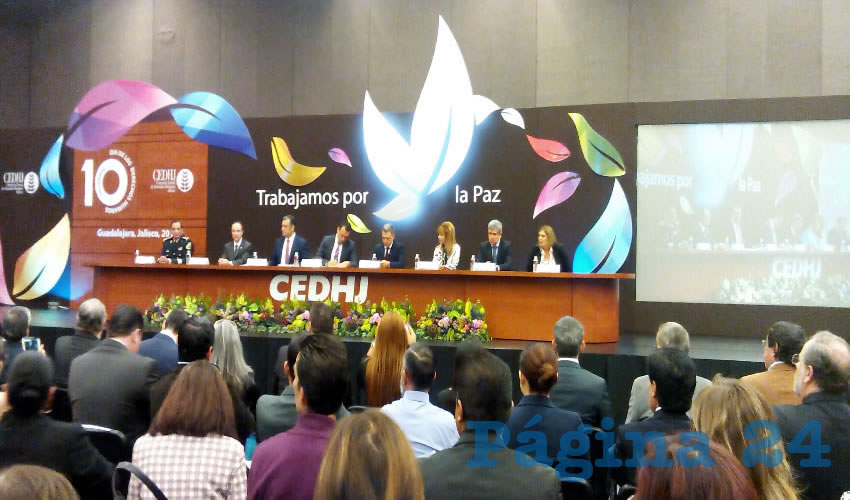 Desde la Comisión Estatal de Derechos Humanos (CEDHJ), Felipe de Jesús Álvarez Cibrián aseguró que Jalisco es el estado que más denuncias recibe al año/Fotos: Francisco Tapia